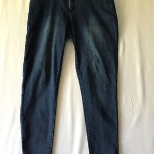 Fashion Nova Dark Blue Women's Skinny Jeans